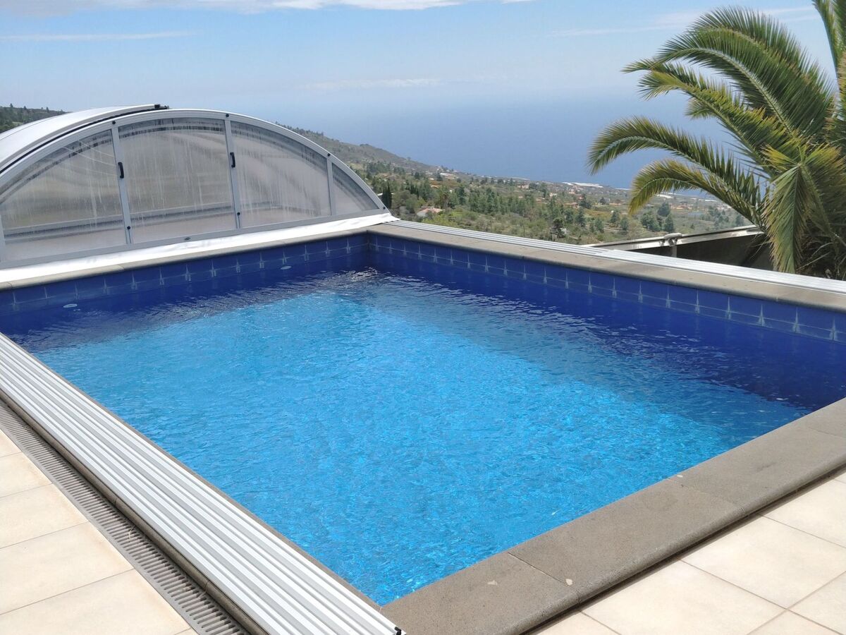 Villa d'architecte Tijarafe, piscine chauffée et vue océan - Photo 3