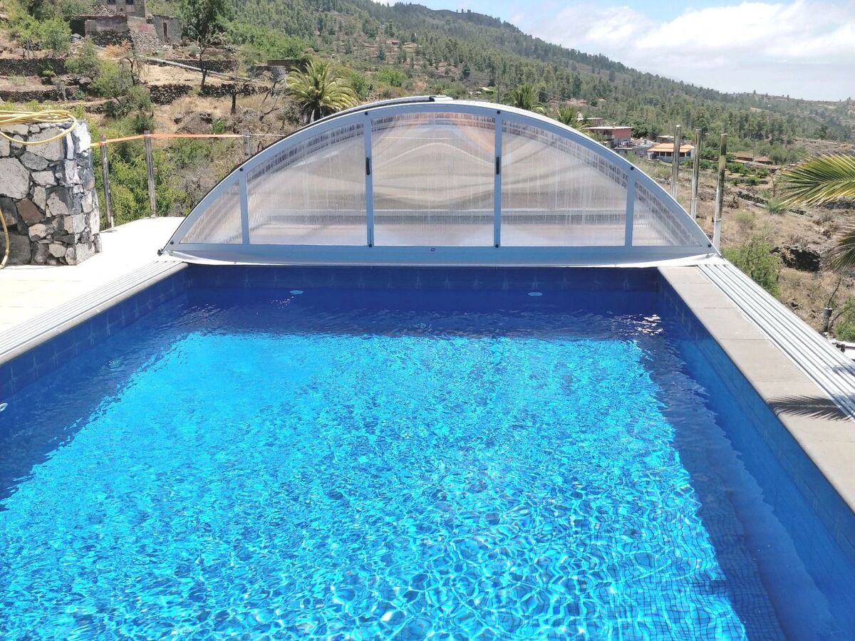 Villa d'architecte Tijarafe, piscine chauffée et vue océan - Photo 5