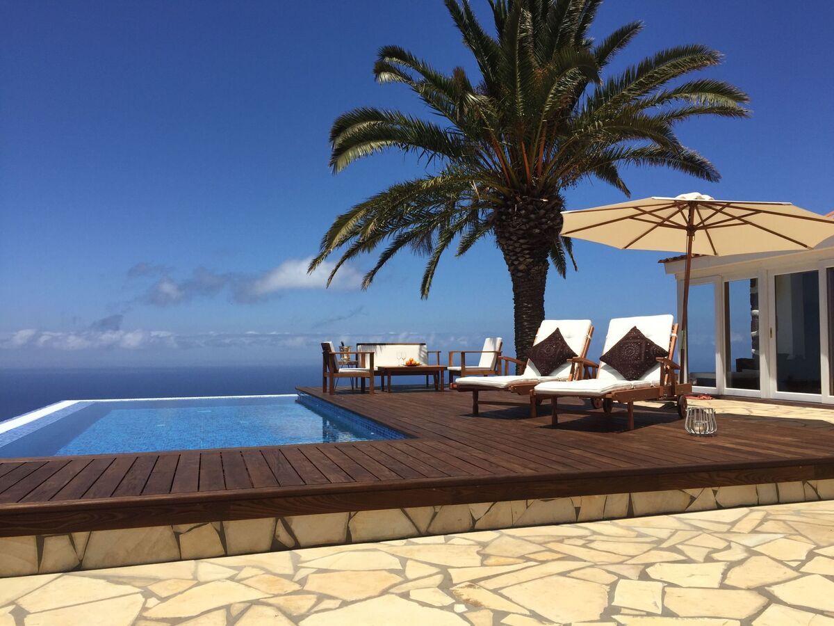 Villa Magica à Puntagorda : Infinity-pool et vue mer - Photo 1