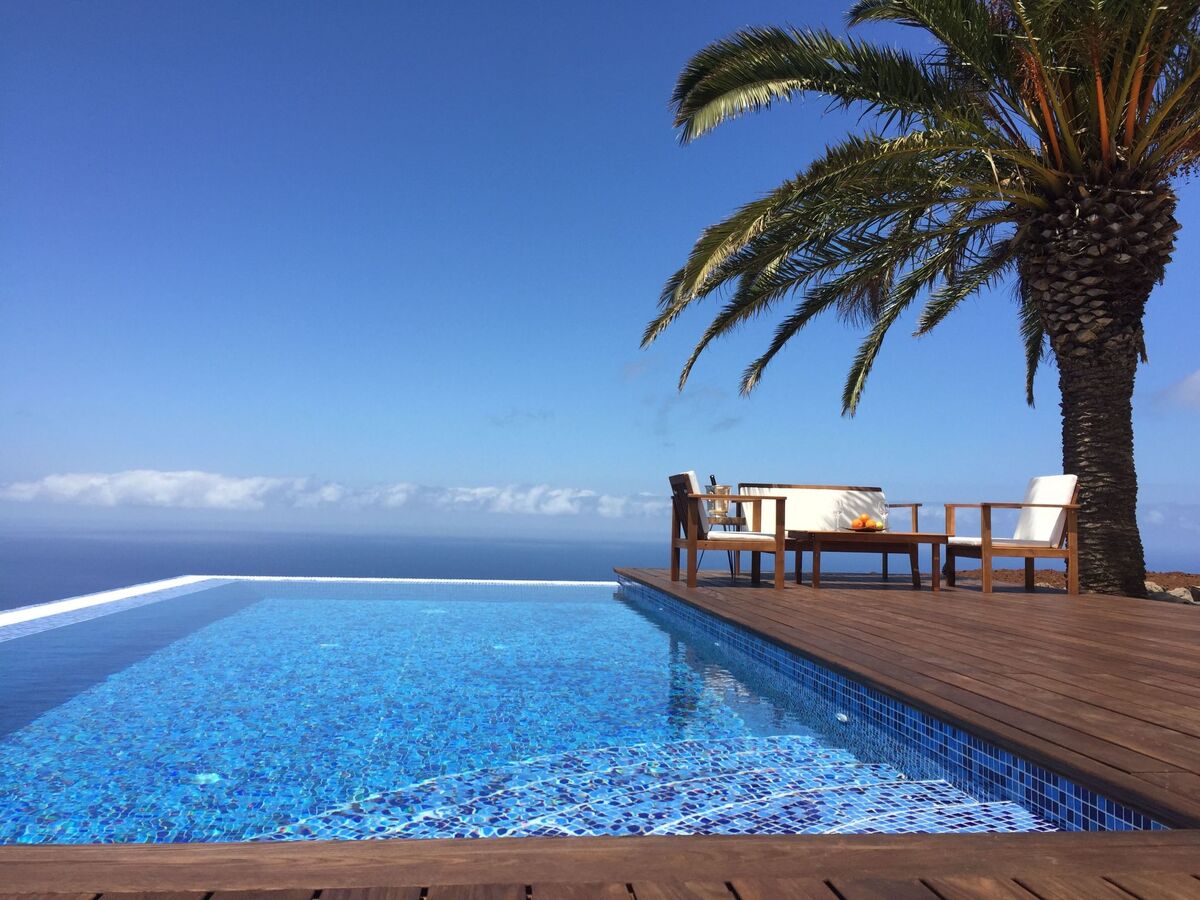 Villa Magica à Puntagorda : Infinity-pool et vue mer - Photo 5