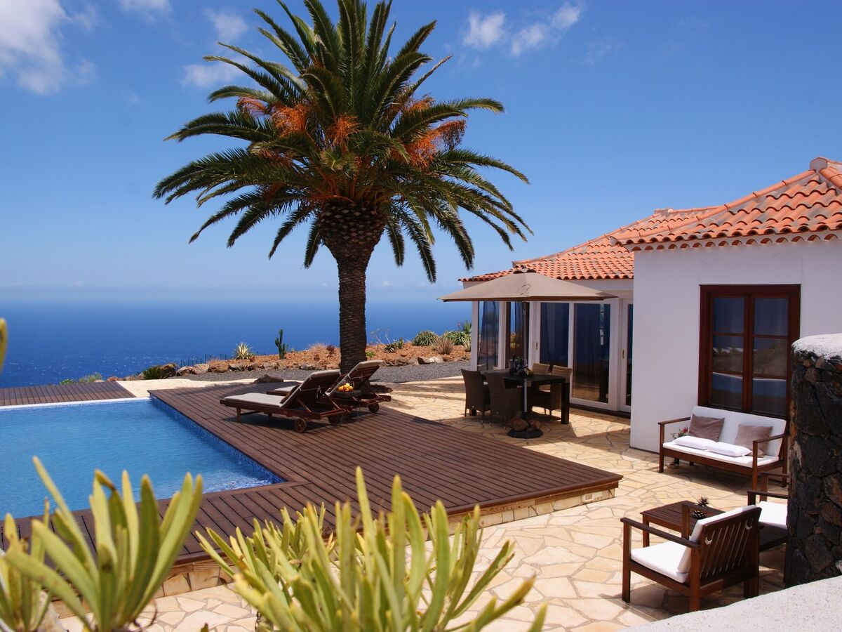 Villa Magica à Puntagorda : Infinity-pool et vue mer - Photo 6