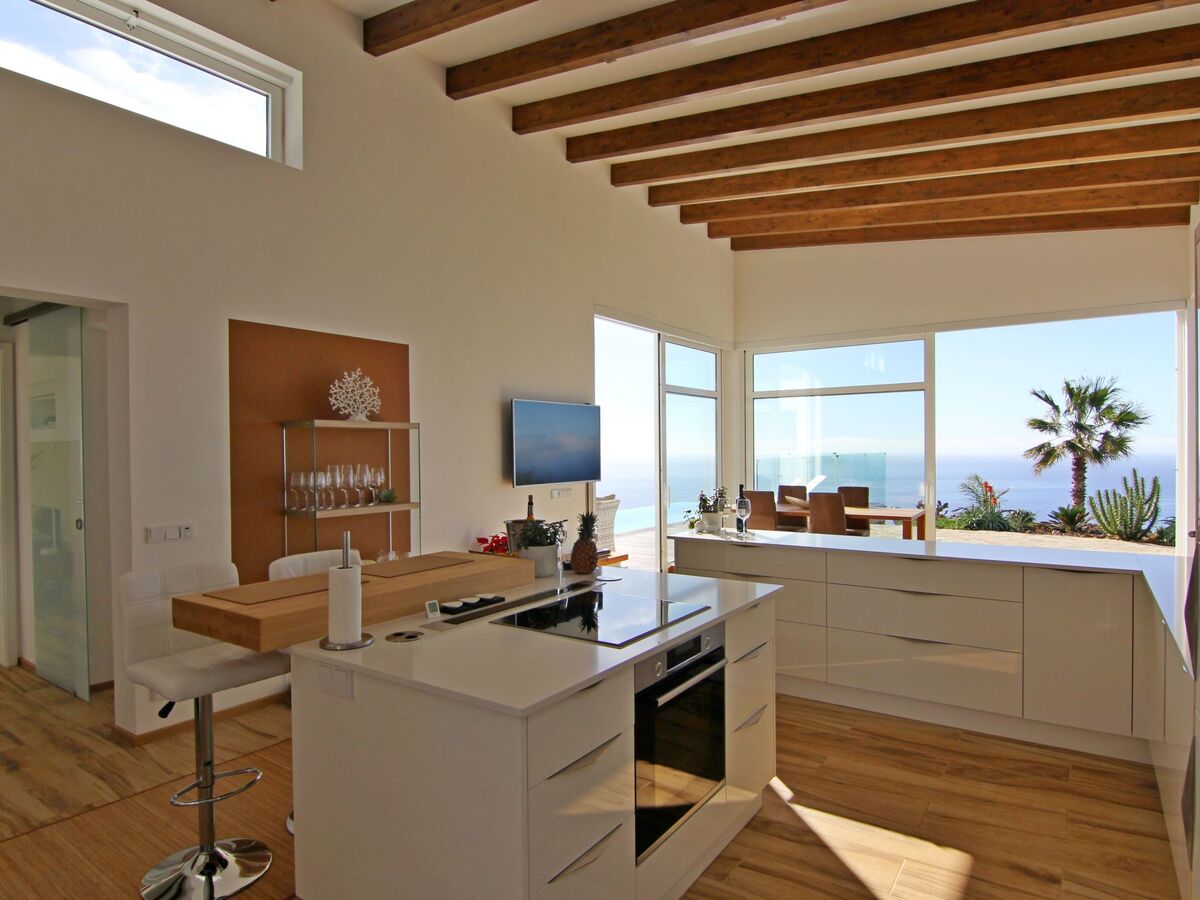 Villa architecte à Puntagorda – piscine infinity vue mer 180° - Photo 15