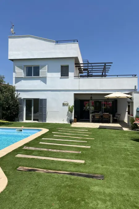 Location maison à Cala Pi, in Sa Ràpita mit Großer Terrasse