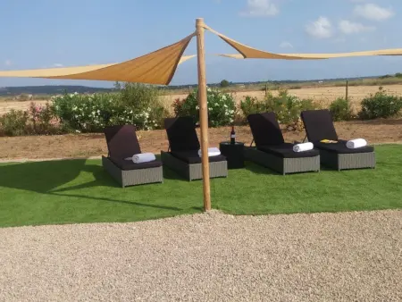 Barralina – Maison 3 pers. à Cala Pi, jardin privé : photo 2