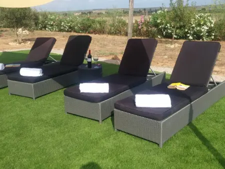 Barralina – Maison 3 pers. à Cala Pi, jardin privé : photo 5