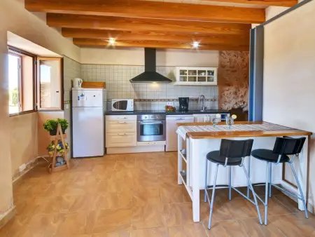 Barralina – Maison 3 pers. à Cala Pi, jardin privé : photo 11