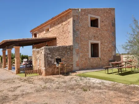 Barralina – Maison 3 pers. à Cala Pi, jardin privé : photo 18
