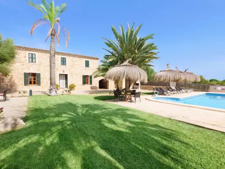 Location maison à Cala d'Or, in Shorta mit Großem Pool