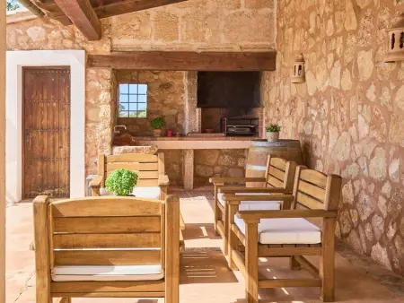 Hort Can Veritat – Maison 8 pers. vue mer, piscine débordement : photo 14