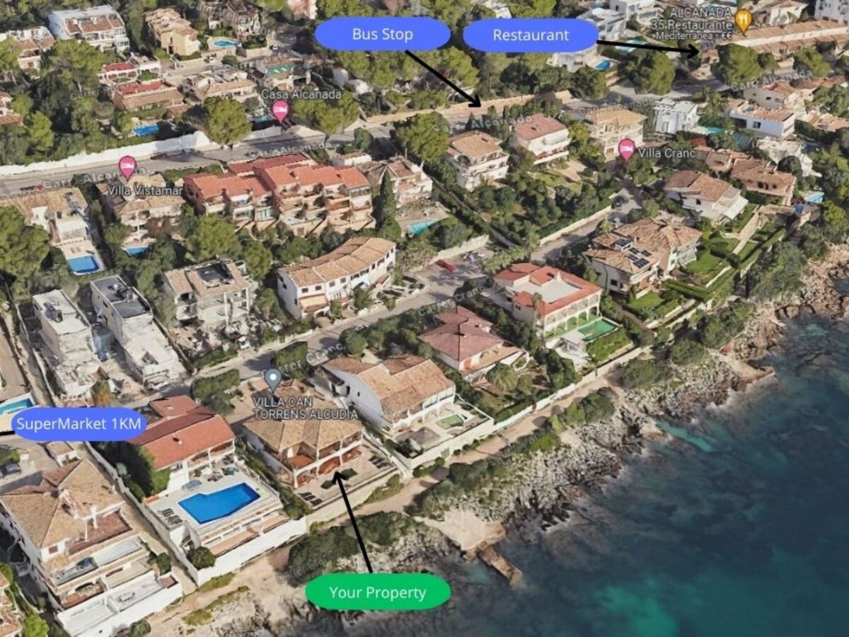 Villa 5 chambres avec piscine privée et accès direct mer - Photo 50