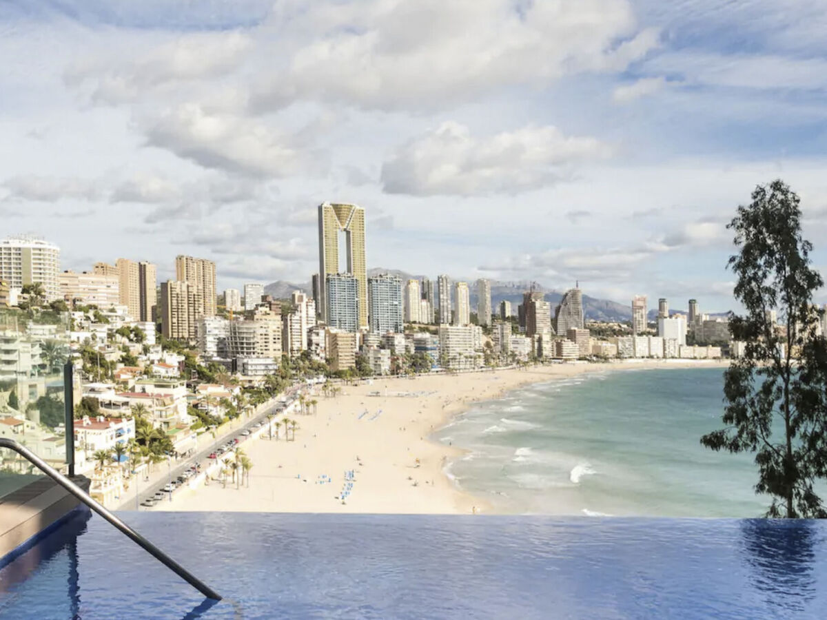 Appartement 80 m² vue mer, piscine et jacuzzi à Benidorm - Photo 3