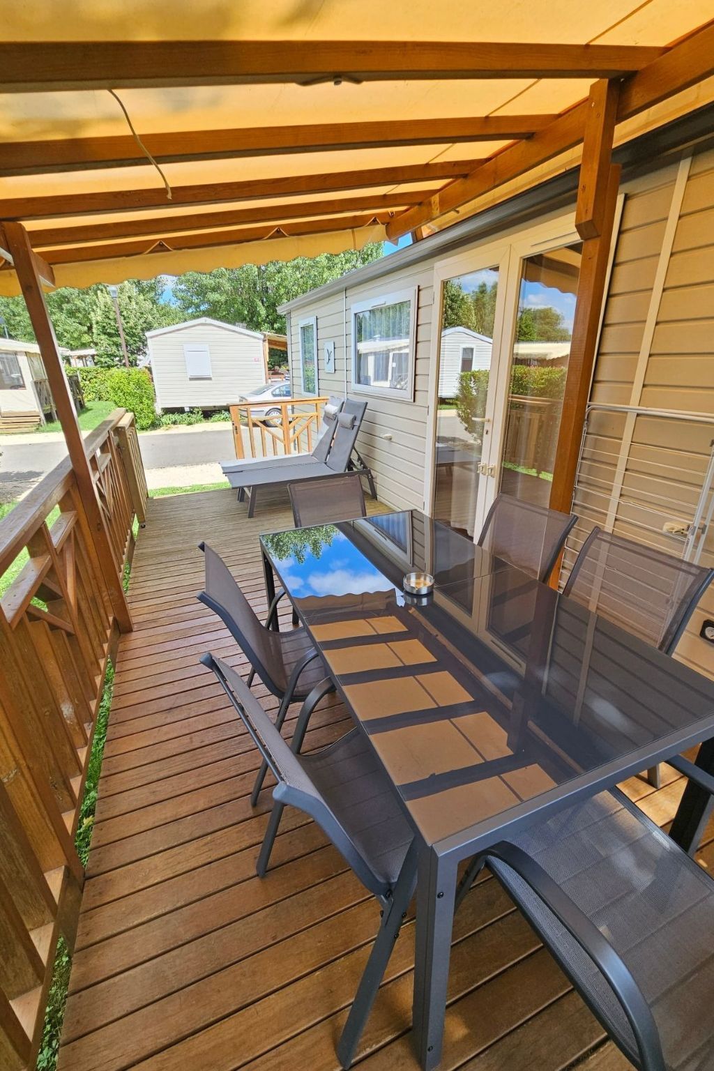 Mobil-home 6 pers. au bord du Rhône, Condrieu - Photo 3