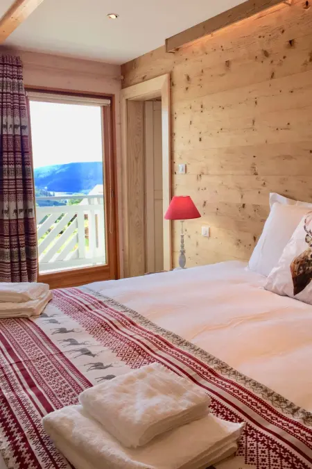 Chalet Le Flocon Bleu – 9 pers, sauna, vue lac : photo 10