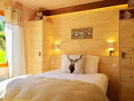 Chalet Le Flocon Bleu – 9 pers, sauna, vue lac : photo 11