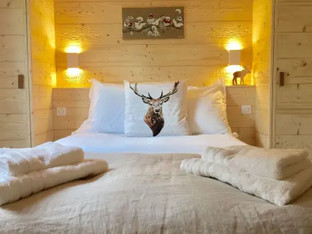 Chalet Le Flocon Bleu – 9 pers, sauna, vue lac : photo 12