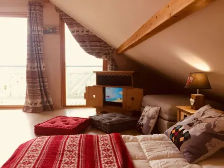 Chalet Le Flocon Bleu – 9 pers, sauna, vue lac : photo 26