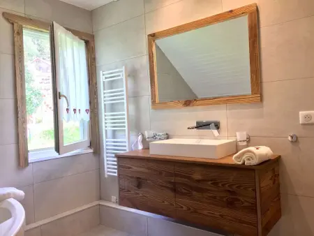 Chalet Le Flocon Bleu – 9 pers, sauna, vue lac : photo 31