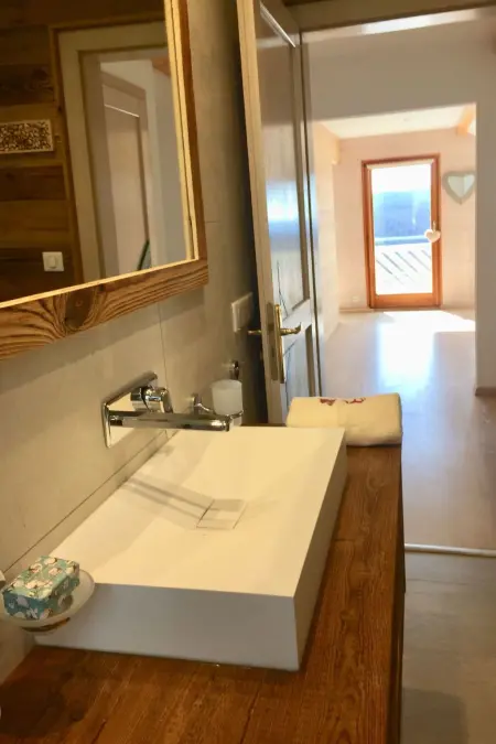 Chalet Le Flocon Bleu – 9 pers, sauna, vue lac : photo 34