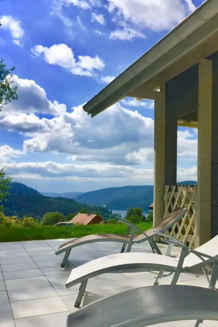 Chalet Le Flocon Bleu – 9 pers, sauna, vue lac : photo 35