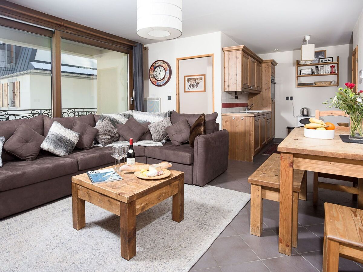 Appartement 6 pers. vue Mont-Blanc à Chamonix - Photo 1