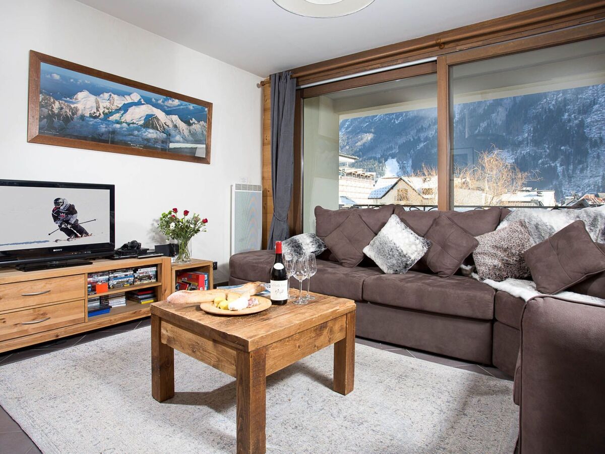 Appartement 6 pers. vue Mont-Blanc à Chamonix - Photo 2