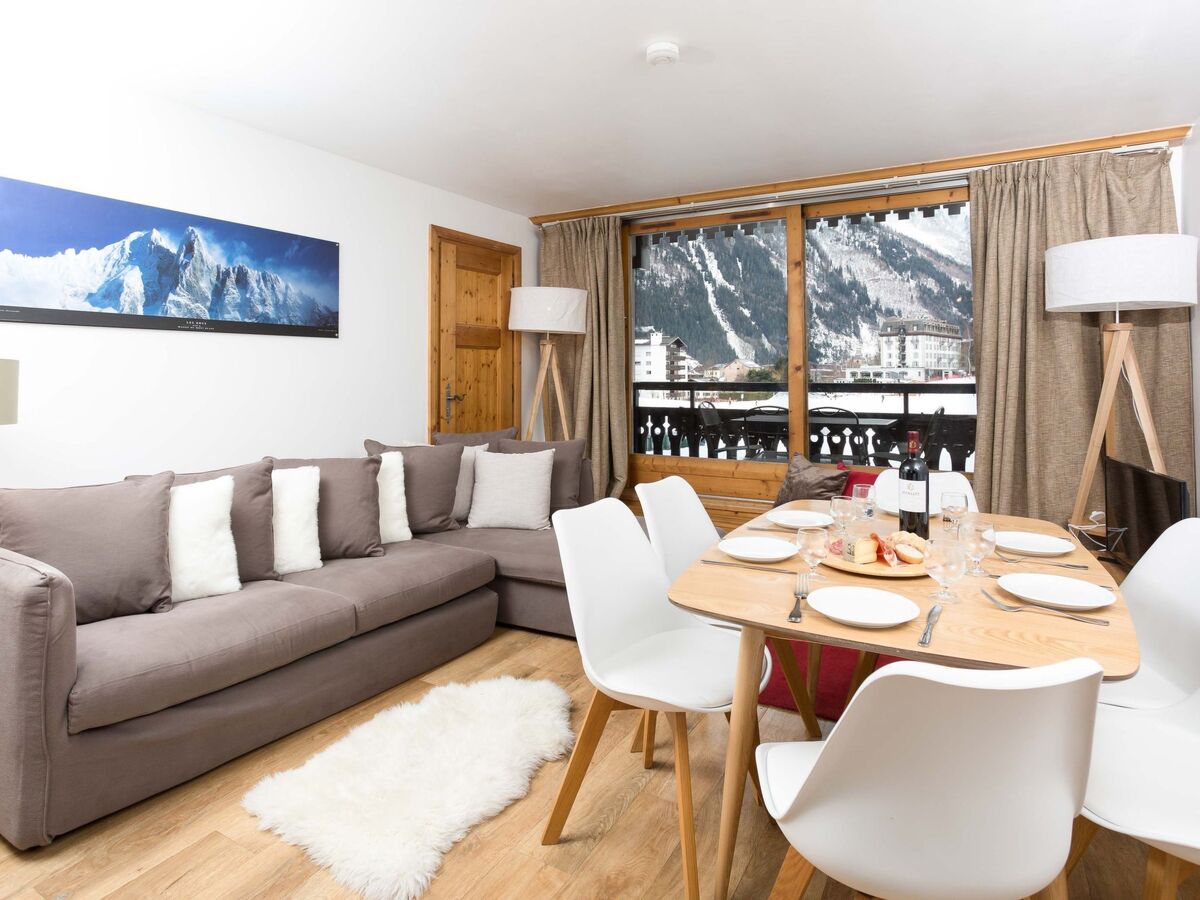 Appart 6 pers. Chamonix, balcon Mont-Blanc & accès skis - Photo 1