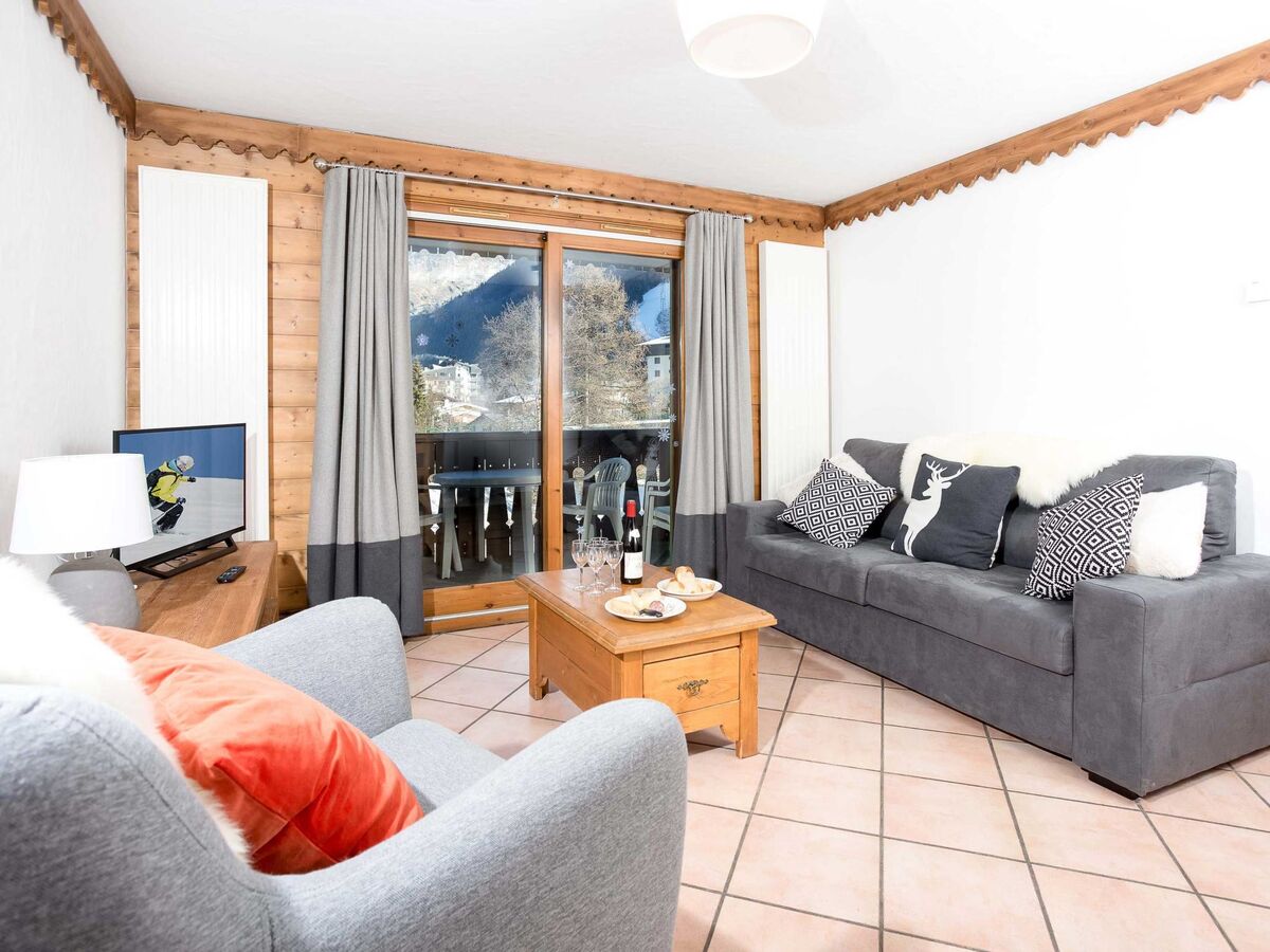 Appartement 2 chambres à Chamonix, balcon vue vallée - Photo 2