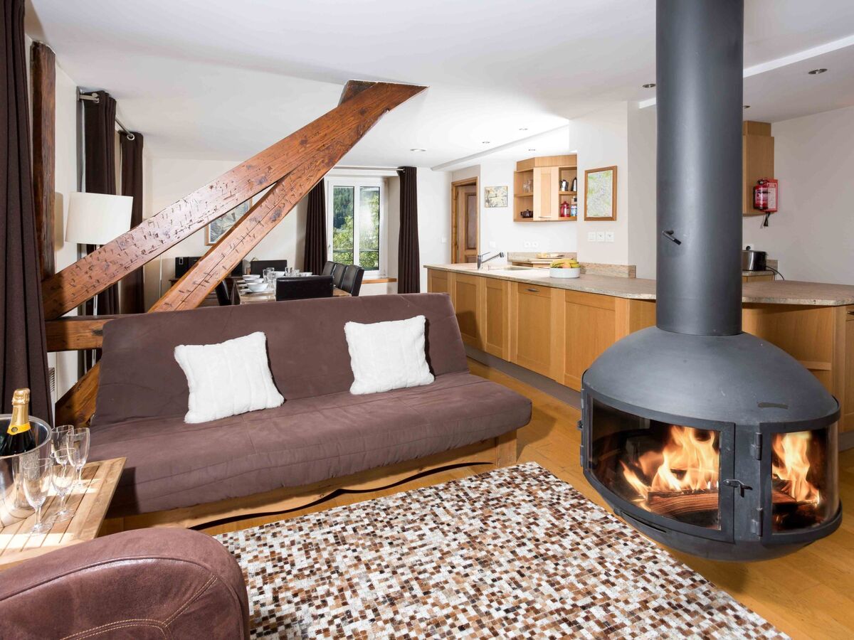 La Belle Époque – Appartement Chamonix centre, vue Mont-Blanc - Photo 1