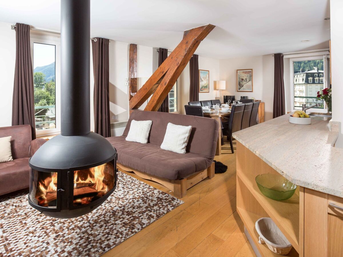 La Belle Époque – Appartement Chamonix centre, vue Mont-Blanc - Photo 5