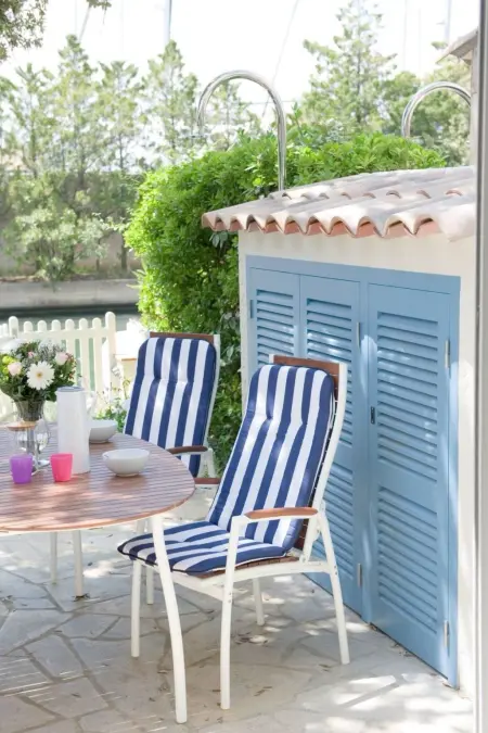 Gemütliches Ferienhaus in Grimaud mit Terrasse, Garten und Grill - Photo 42