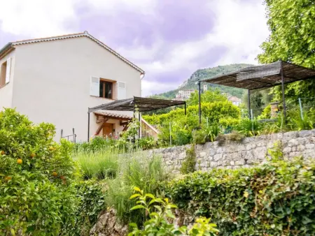 Location appartement à Cipières, Locations-06 - la maison de noelie - Gartengeschoss