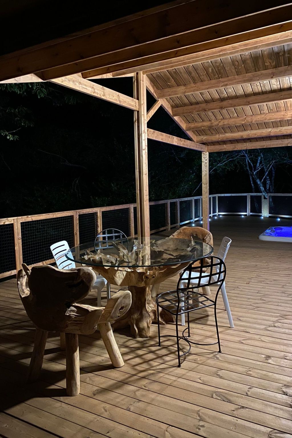 Bungalow Vivario avec jacuzzi privatif et terrasse - Photo 12