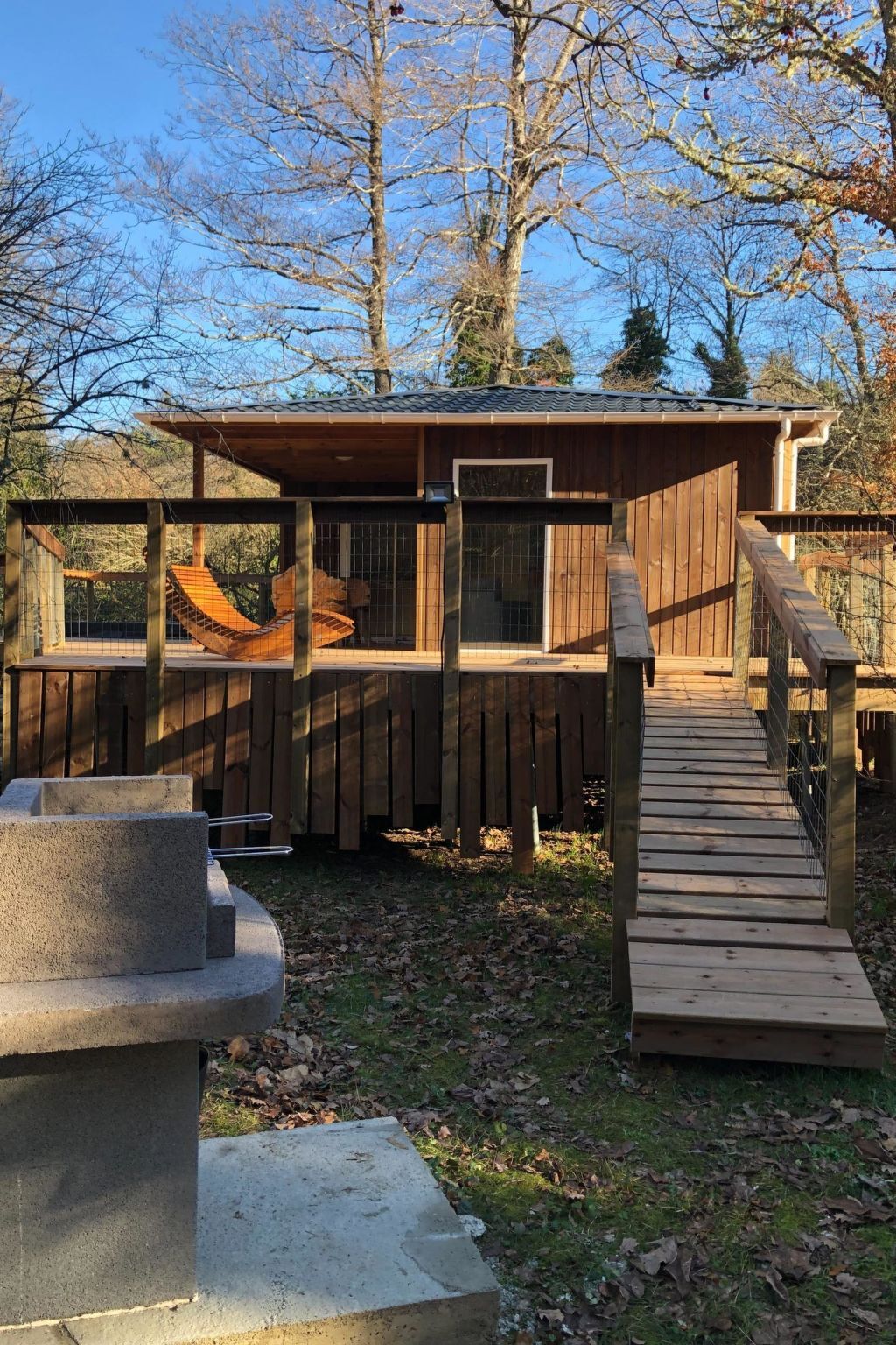 Bungalow avec terrasse, jardin et hot tub à Vivario - Photo 1