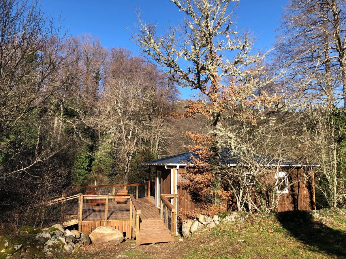 Bungalow avec terrasse, jardin et hot tub à Vivario - Photo 13