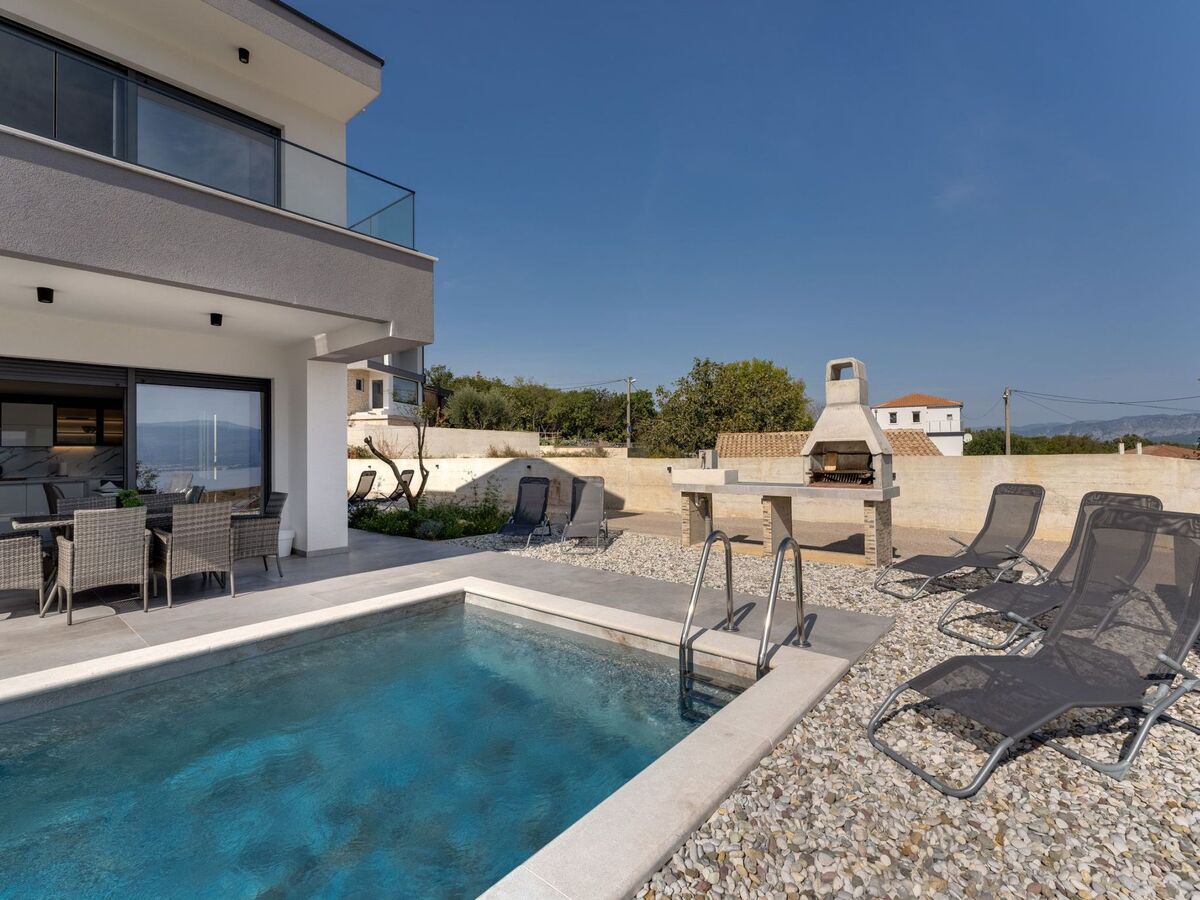 Villa Rosemary à Garica : piscine privée et vue mer - Photo 6