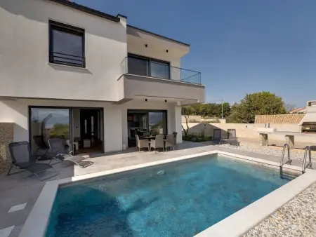 Villa Rosemary à Garica : piscine privée et vue mer