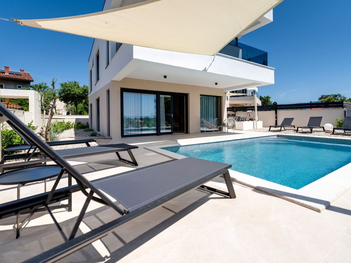 Vila Mirakul : maison 10 personnes avec piscine privée à Omišalj - Photo 4