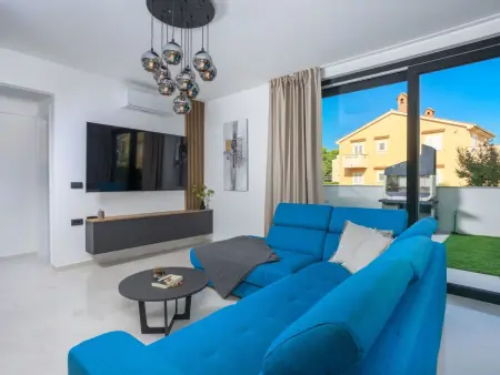Villa neuve avec piscine chauffée à Krk : photo 23