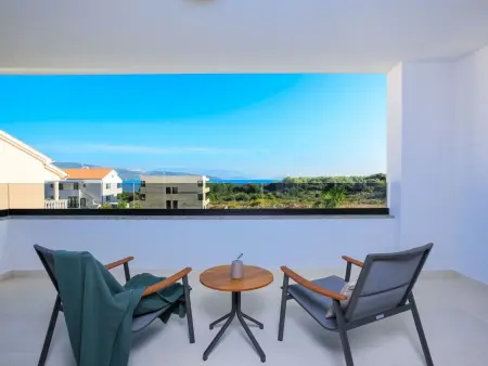 Villa neuve avec piscine chauffée à Krk : photo 27