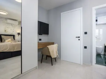 Villa neuve avec piscine chauffée à Krk : photo 36