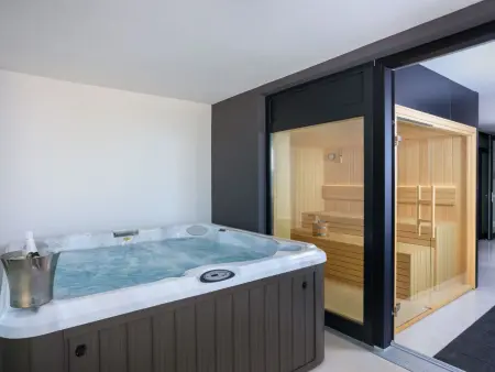 Villa neuve avec piscine chauffée à Krk : photo 45
