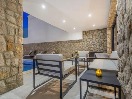 Villa Maria à Krk : piscine privée et vue mer : photo 14