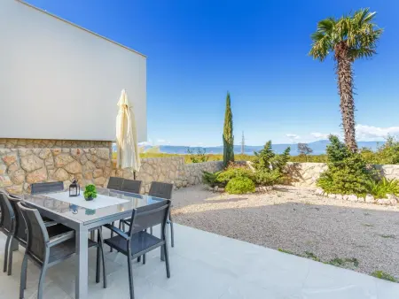 Villa Maria à Krk : piscine privée et vue mer : photo 18