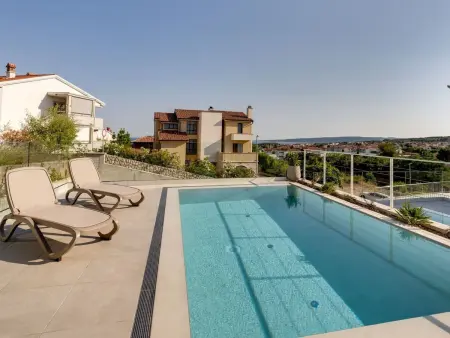 Villa Smokva 2, maison neuve à Krk avec piscine : photo 4