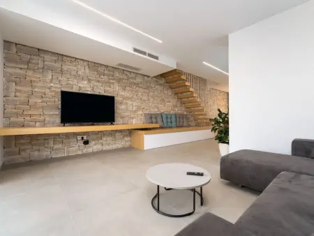 Villa Smokva 2, maison neuve à Krk avec piscine : photo 9