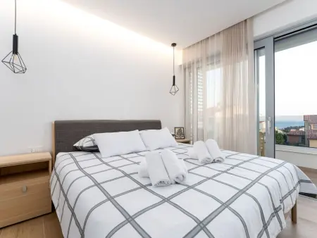 Villa Smokva 2, maison neuve à Krk avec piscine : photo 24