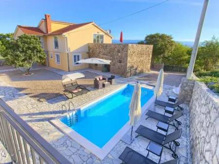 Villa Vrh avec piscine privée à Krk : photo 2