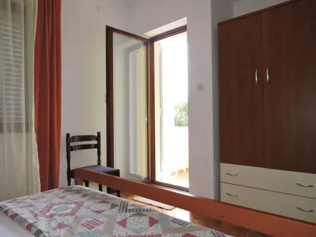 Maison avec balcon couvert à 850 m de la mer, Novalja : photo 13