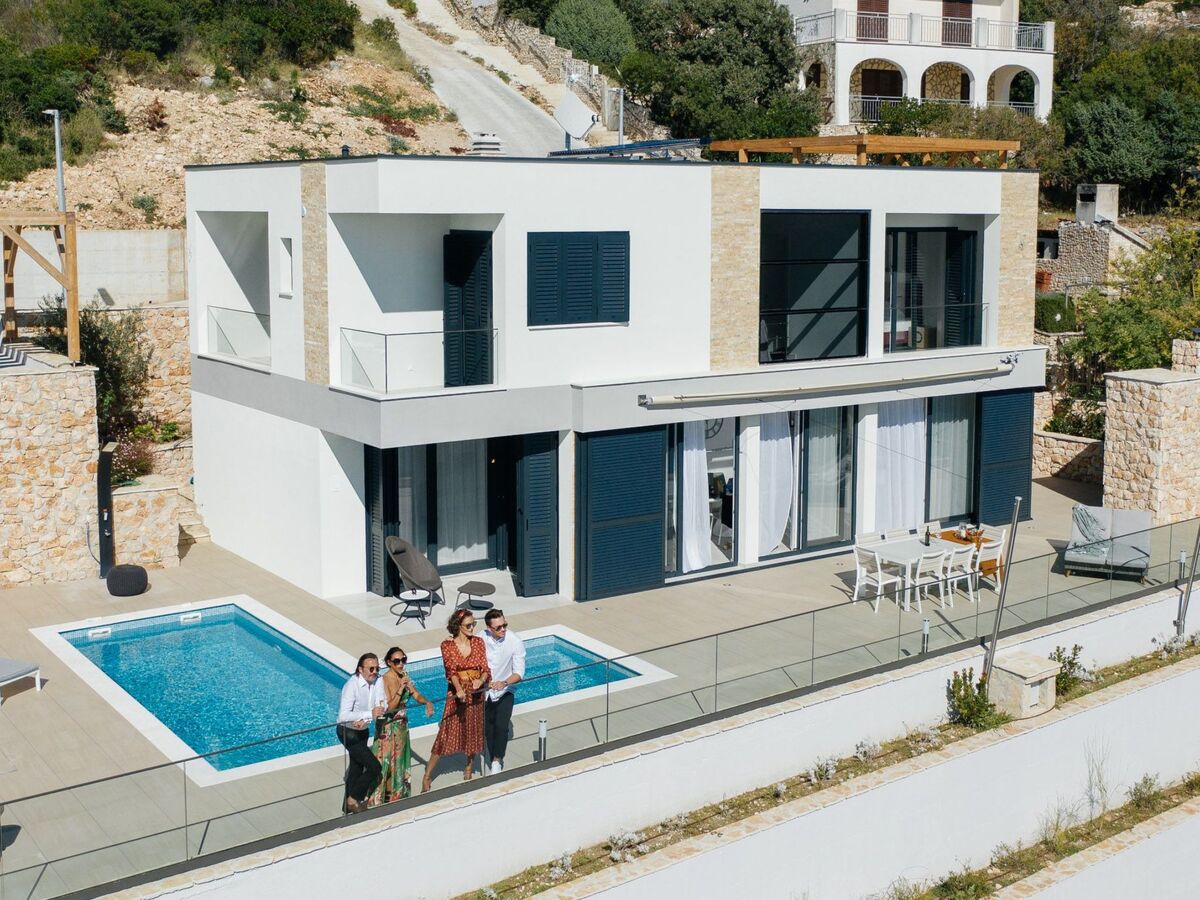 Maison Plava voda avec piscine chauffée et plage privée - Photo 6