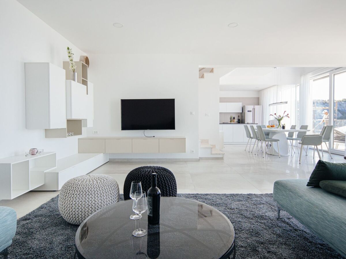 Maison Plava voda avec piscine chauffée et plage privée - Photo 7
